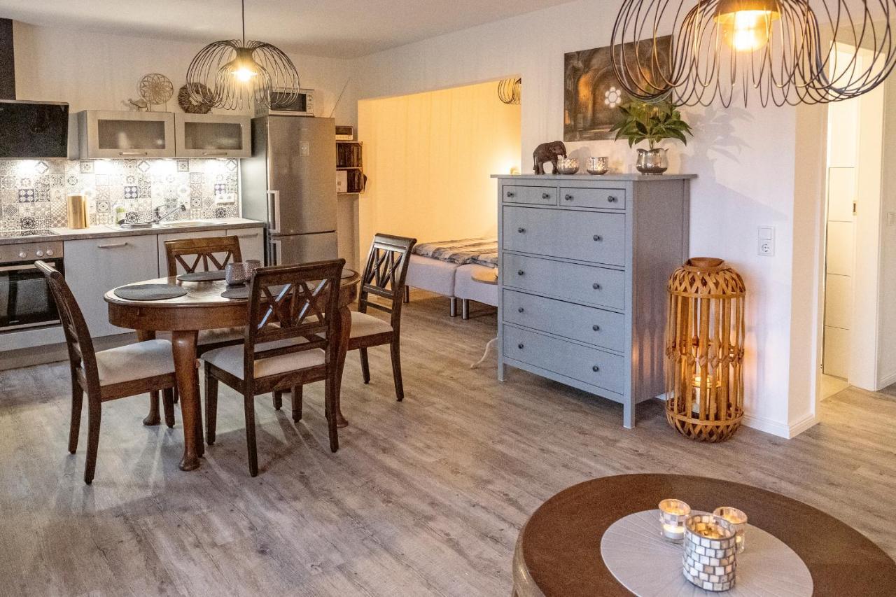 Fewo1846 - Strandresidenz Wassersleben Ufernest - Modernes Studioapartment Mit Balkon Am Strand Harrislee Buitenkant foto